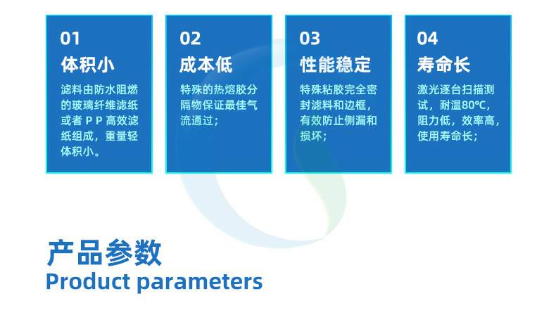 無(wú)隔板高效空氣過濾器